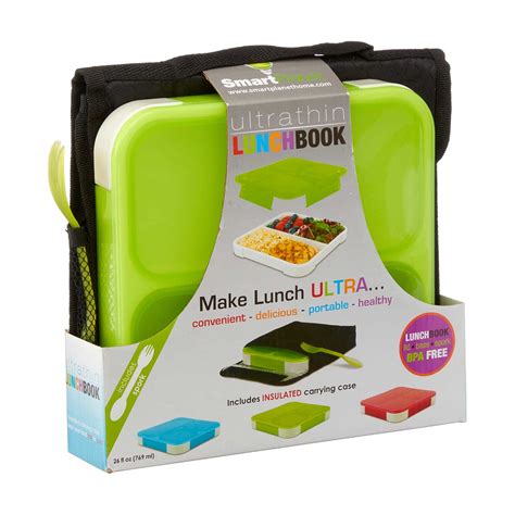 Smart Planet Ultrathin Lunchbook with Insulated 